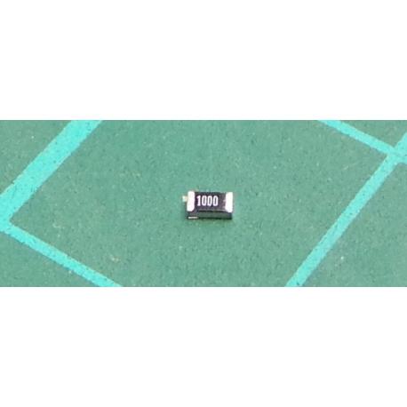 SMD Chip Resistor, 100 ohm, ± 1%, 100 mW, 0603 [1608 Metric], Thick Film, General Purpose, Farnell - 146-9752