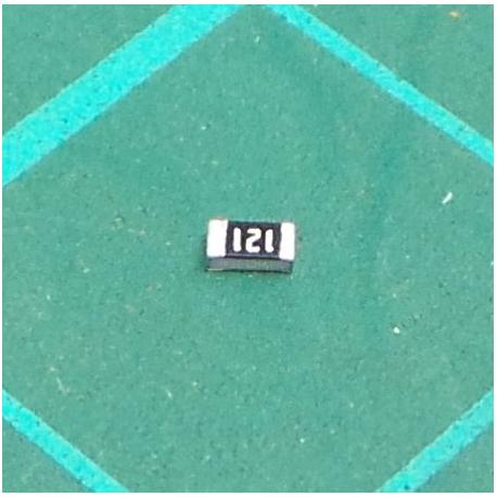 SMD Chip Resistor, 120 ohm, ± 5%, 100 mW, 0603 [1608 Metric], Thick Film, General Purpose, Farnell- 923-3261