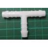 Tee Male Hose Coupling Tee Coupler, Push-On, POM, RS - 795 - 411