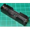 Battery Holder, 1 x AA / R6 / UM3, Solder Tags