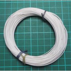 Solid Core, 30AWG, White, 34m length