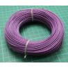 Stranded, 24AWG, Purple, Double Insulated, 65m length