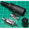 Din Socket, 5 Pin, 270 Degree, Cable Mount