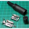 Din Socket, 6 Pin, Cable Mount