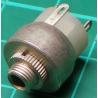 2.5mm mono jack socket, panel mount, with switch