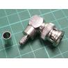 BNC konektor lisovací CRIMP úhlový RG58