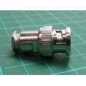 BNC, Male, for 6mm Coax, Screw Clamp