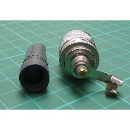 UHF konektor s vývodkou pro kabel do 7mm