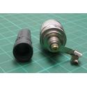 UHF, Male, with gland for cable up to 7mm