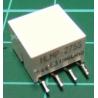 LED Array (4 LEDS), Yellow, HLMP-2755