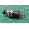 Switch SPST, Push to make, Non-Latching, Panel Mount, PBS-10B, OFF-(ON), 250V, 0.5A, Black