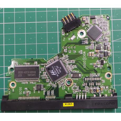 PCB: 2060-701335-005 Rev A, WD2500JS-00MHB0, 250GB, 3.5", SATA