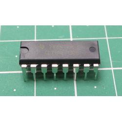 74193E, 74HCT193 synchronous presettable up/down 4-bit binary counter, clear, DIL16