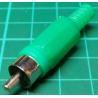 RCA / Phono Plug, Green