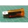Kontrolka 12V WL-01 oranžová, průměr 12,5mm