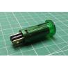 Kontrolka 12V WL-01 zelená, průměr 12,5mm