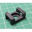 Cable tie holder, CTH-2B, Black