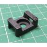Cable tie holder, CTH-2B, Black