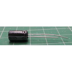 Capacitor: electrolytic, THT, 33uF, 63VDC, Ø6.3x11mm, Pitch: 2.5mm