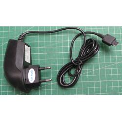 Travel Charger TC3, Input: 90-240VAC, 50-60Hz, Max 100mA, For KG800