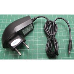 Travel Charger TC3, Input: 90-240VAC, 50-60Hz, Max 100mA, For F3