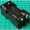 Battery Holder, 4 x AA / R6 / UM3, Clip Connector