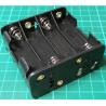 Battery Holder, 6 x AA / R6 / UM3, Solder Tags