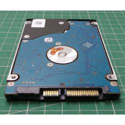 Complete Disk, PCB: 100705349 Rev D, Laptop Thin SSHD, ST500LM000, 500GB, 2.5", SATA