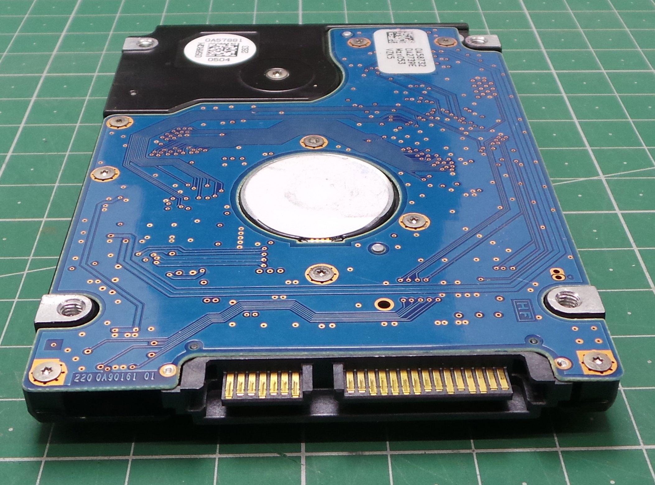 Complete Disk, CHIP: OA58732-DA2739E-Mzx053-VZK5, HTS545016B9A300, 160GB,  2.5