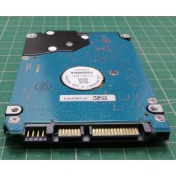 Complete Disk, PCB: G002439-0A, MK1655GSX, 160GB, 2.5", SATA
