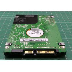 Complete Disk, PCB: 2060-701499-000 Rev A, WD1600BEVT-22ZCT0, 160GB, 2.5", SATA