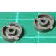 Cup Ferrite Core, 9.5mm outer, 8mm inner, 4mm inner, 2mm hole, 4mm height (2pcs)