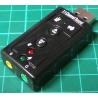USB Soundcard, Mic in, Line out only.