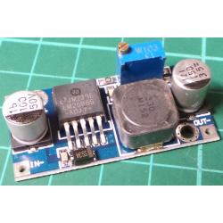 DC to DC Step Down Converter, 4.5-40V In, 1.5-35V Out, LM2596 Based