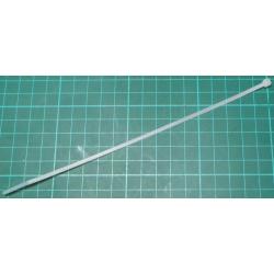 Cable Tie, 2.5x205mm, White
