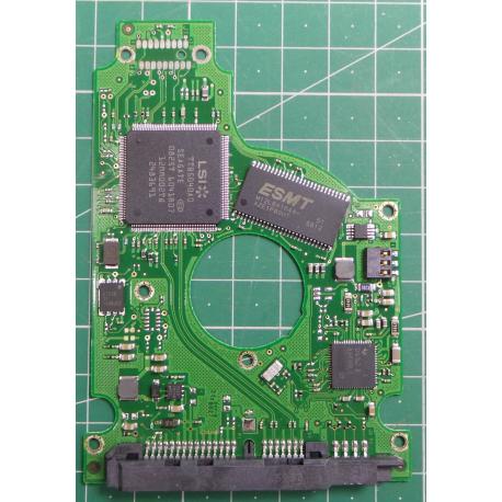 PCB: 100484444 Rev A, Momentus 5400.4, ST9160827AS, 160GB, 2.5", SATA
