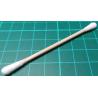 Double tipped cotton swabs with wooden shaft