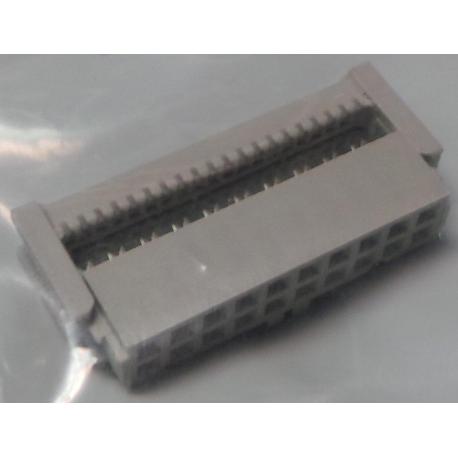 20 Pin DIL IDC Female Connector, for Ribbon Cable