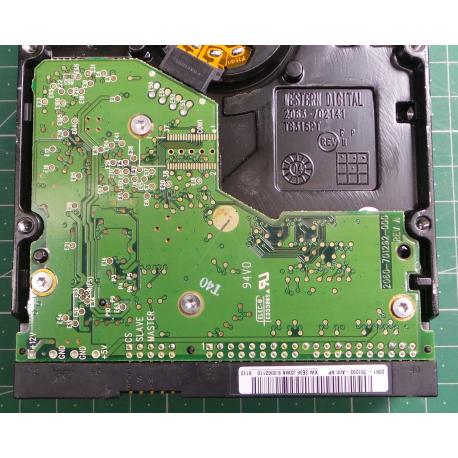 Complete Disk, PCB: 2060-701292-000 Rev A, WD400JB-00JJC0, 40GB, 3.5", IDE