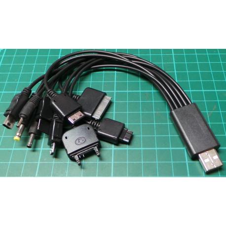 Universal USB Charging Cable 10 in 1