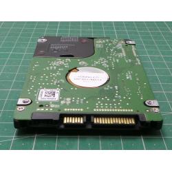 Complete Disk, PCB: 2060-771692-002 Rev A, WD6400BPVT-60HXZT1, 640GB, 2.5", SATA