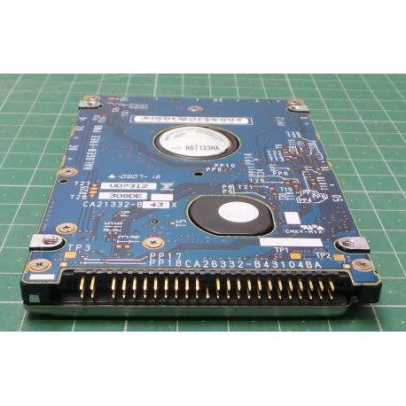 Complete Disk, PCB: CA26332-B43104BA, MHV2040AH, 40GB, 2.5", IDE