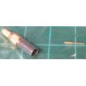 MMCX Type male connector 3mm (for RG174 etc)
