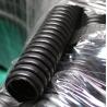 PE Plastic Corrugated Sleeving, 13mm Bore, Black, per meter