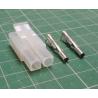 2 Pin, Tamiya Socket, 13x7x27mm