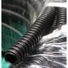 PE Plastic Corrugated Sleeving, 10mm Bore, Black