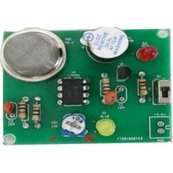 Combustible gas detector Kit, with MQ-2 sensor, piezo output