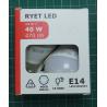 Ryet led, E14, 4000 Kelvin, 40W