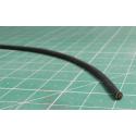 17AWG, 1mm2, Stranded, PVC, 70deg, Black, per meter, H65V-K