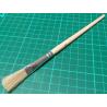 Brush, Flat Head, Natural Bristle, Size 1, (11mm x 4mm x 29mmBristles)